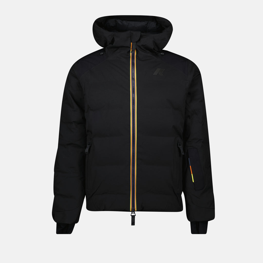 Manteaux Doudoune Meribel K-Way Noir Homme