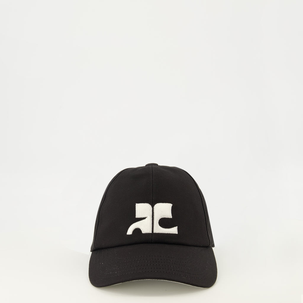 Chapeaux, casquettes et bonnets Cappello Nero Ricamato AC Courrèges Noir Femme