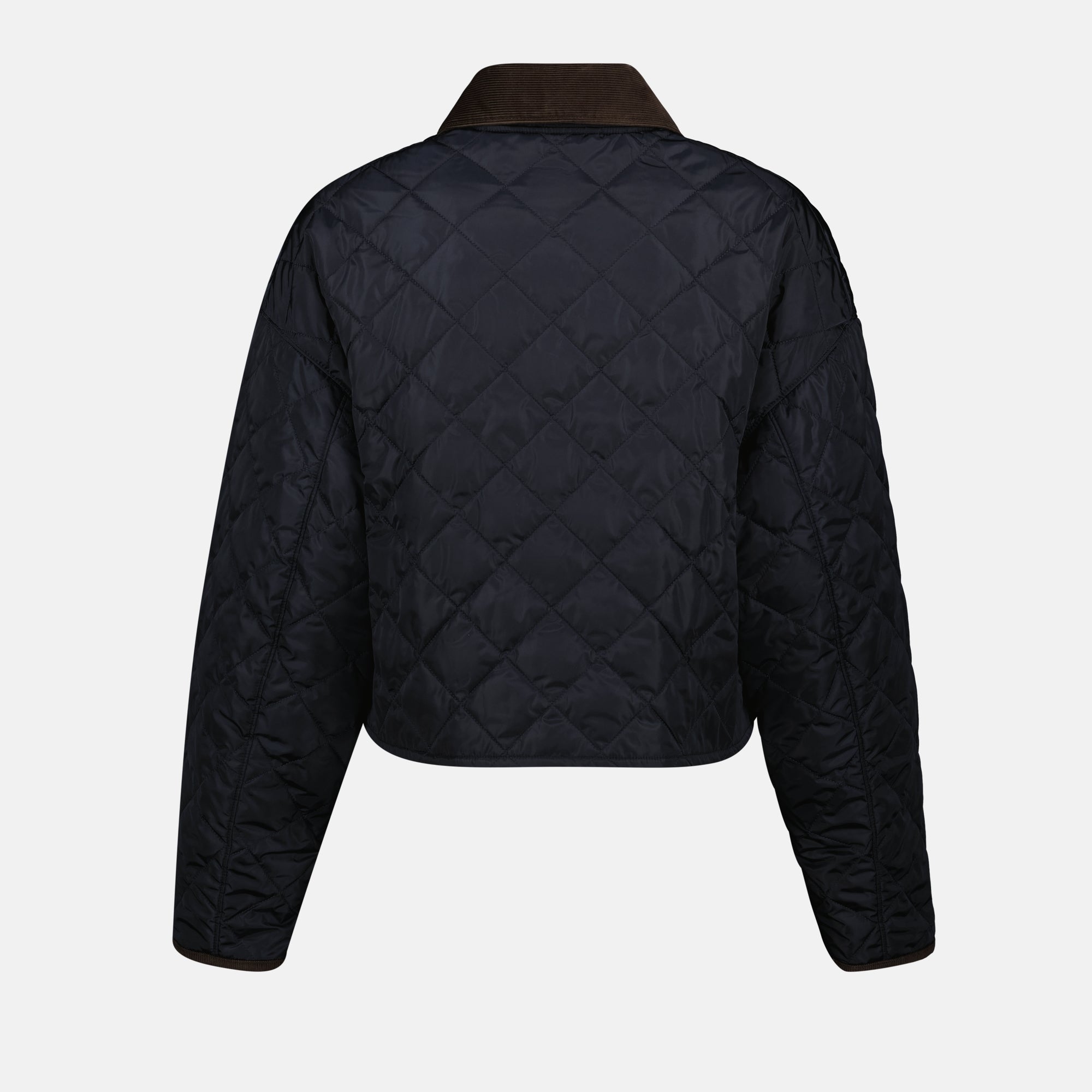 Jaquetas Veste en Re-Nylon matelassé Prada Azul escuro Femme
