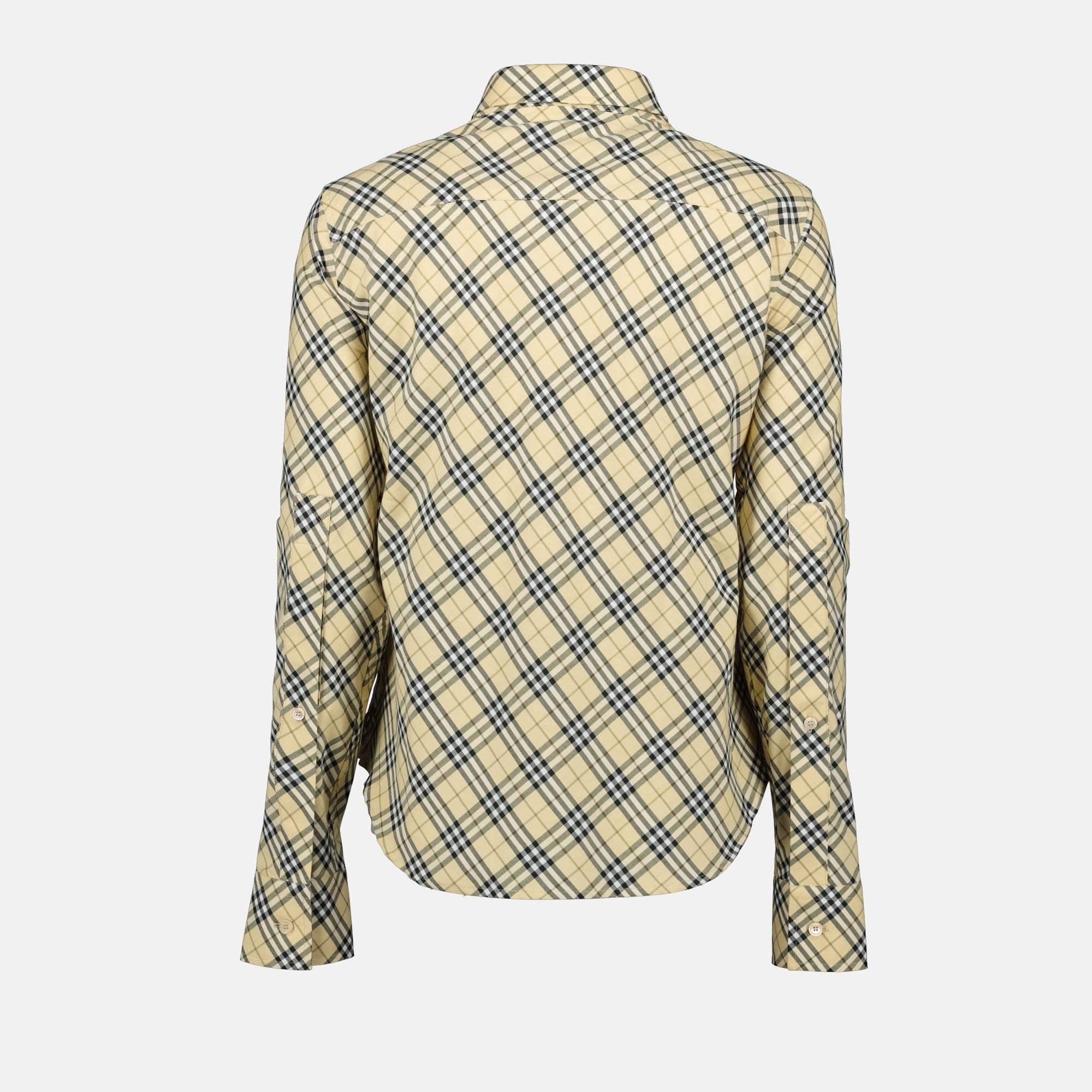 Chemises Chemise à carreaux Burberry Beige Femme