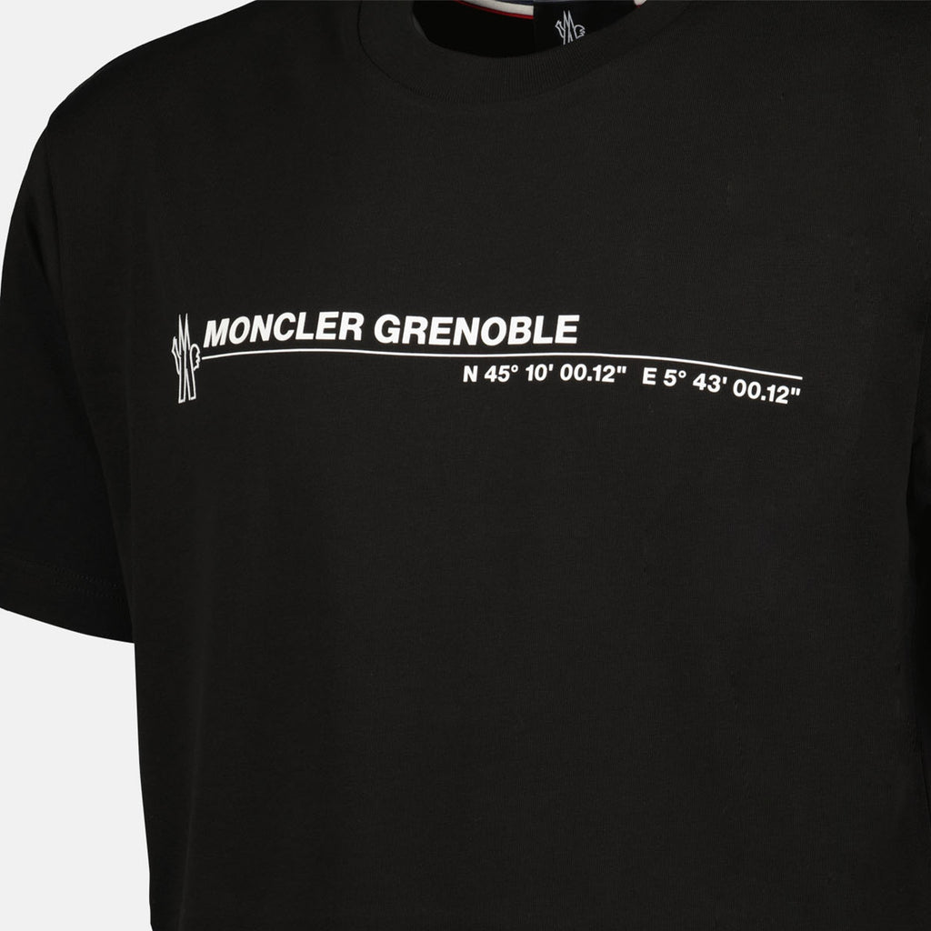 T-shirts T-shirt imprimé Moncler Grenoble Noir Homme