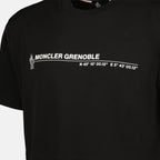 T-shirts T-shirt imprimé Moncler Grenoble Noir Homme