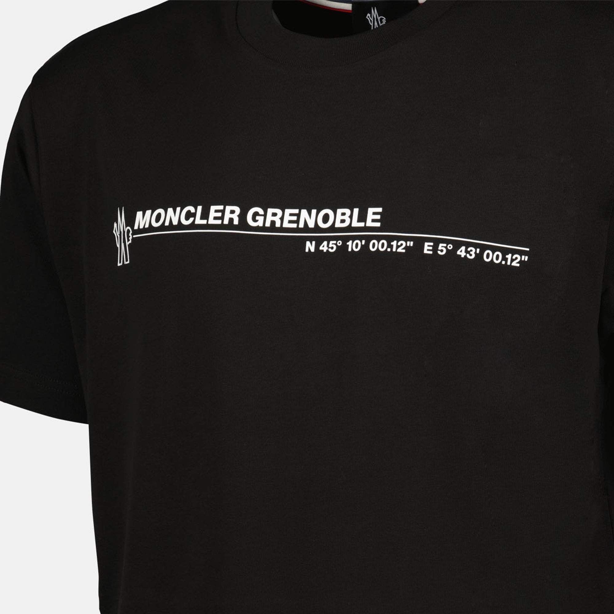 T-shirts T-shirt imprimé Moncler Grenoble Noir Homme