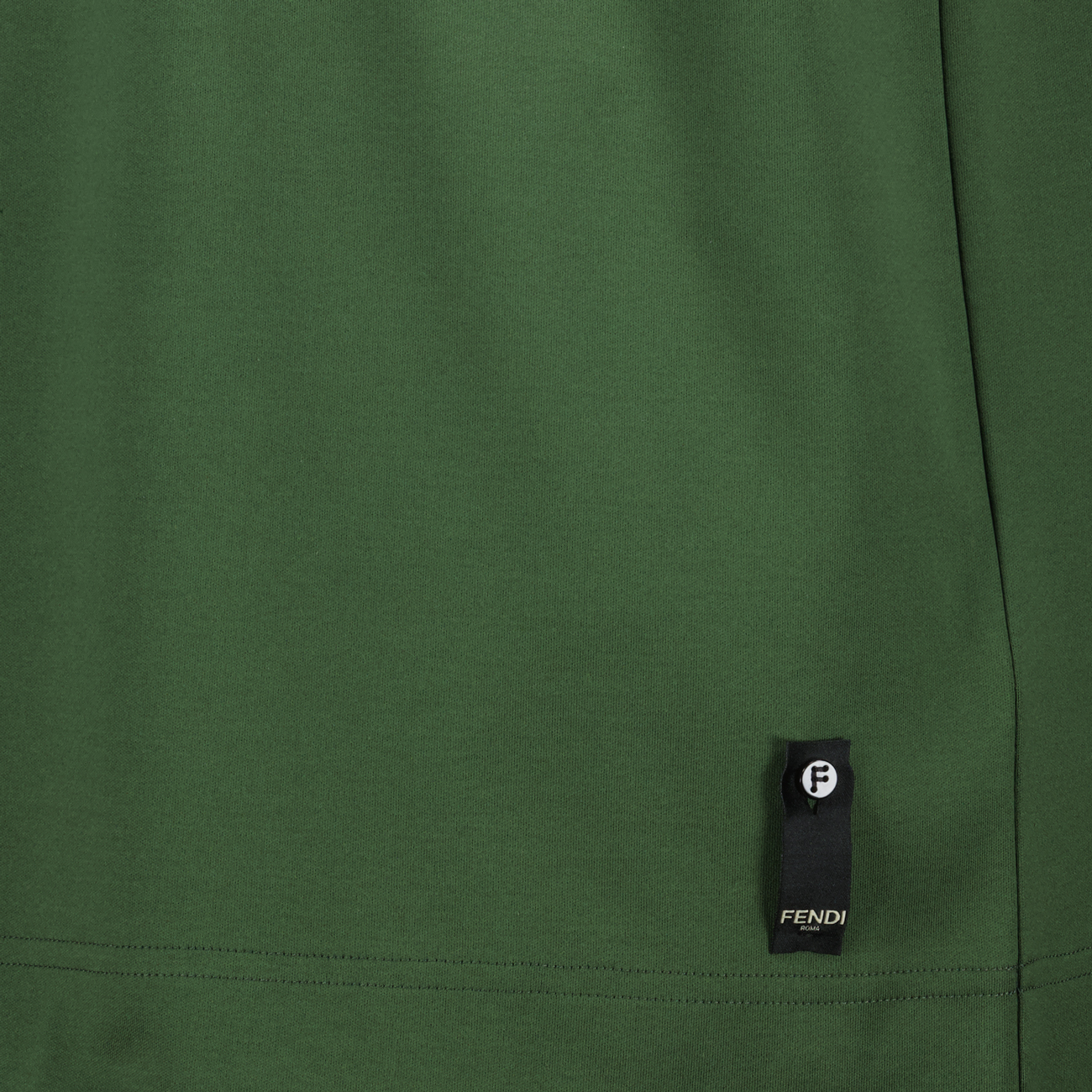 T-shirts T-shirt en coton Fendi Vert Homme