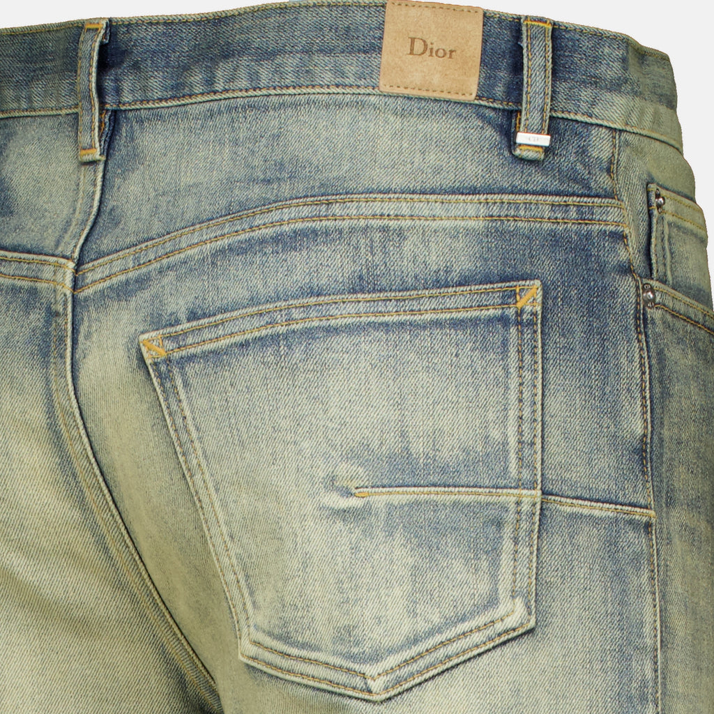 Pantalons 롱 스키니 진 Dior Bleu Homme