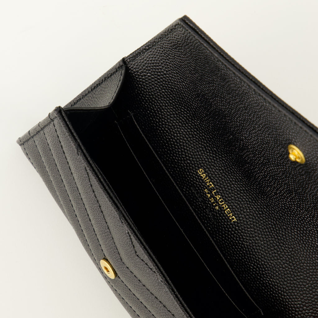 Petite maroquinerie Cassandre Black Wallet Saint Laurent Noir Homme