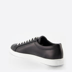 Baskets Baskets en cuir brossé Prada Noir Homme