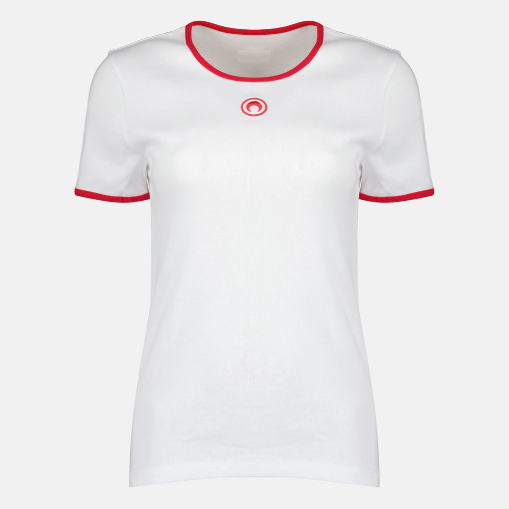T-shirts T-shirt Moon White Marine Serre Blanc Femme
