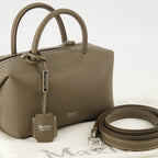 Immagine della piccola borsa Boston in pelle khaki del marchio Max Mara per donna - Stagione Primavera-Estate 2026 - Vista Dettagliata_2