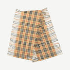 Écharpes, foulards et gants Écharpe à carreaux Burberry Beige Unisexe