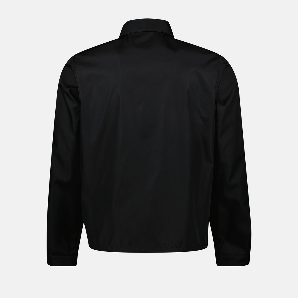 재킷 리사이클 나일론 재킷 Prada 검은색 Homme