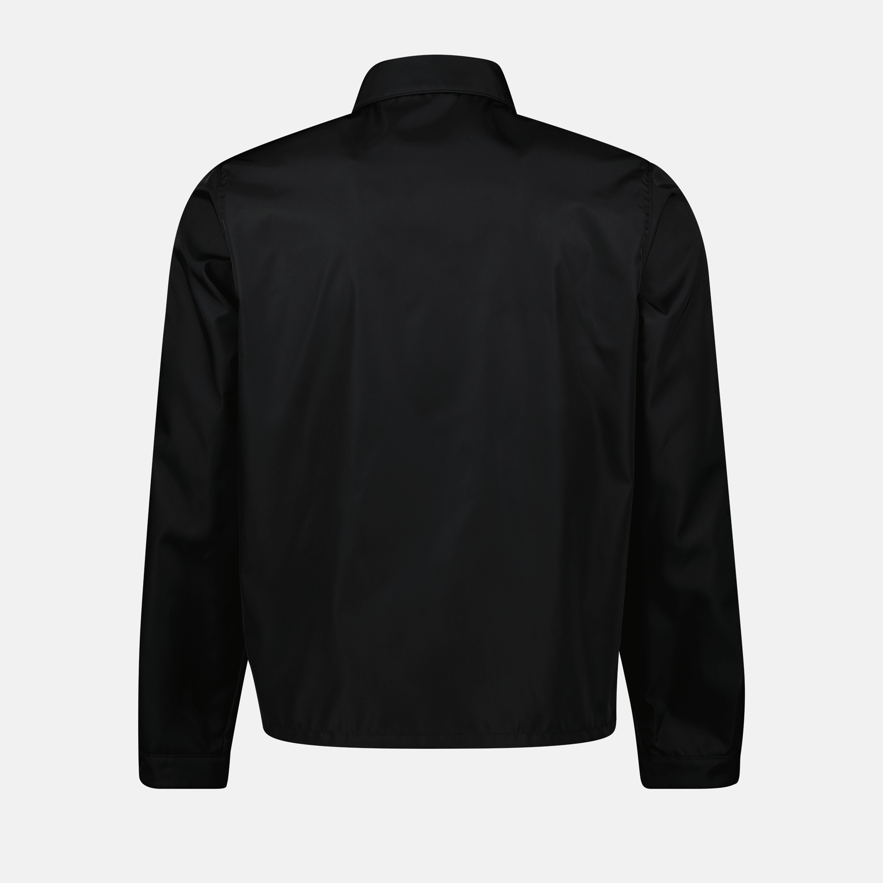 재킷 리사이클 나일론 재킷 Prada 검은색 Homme