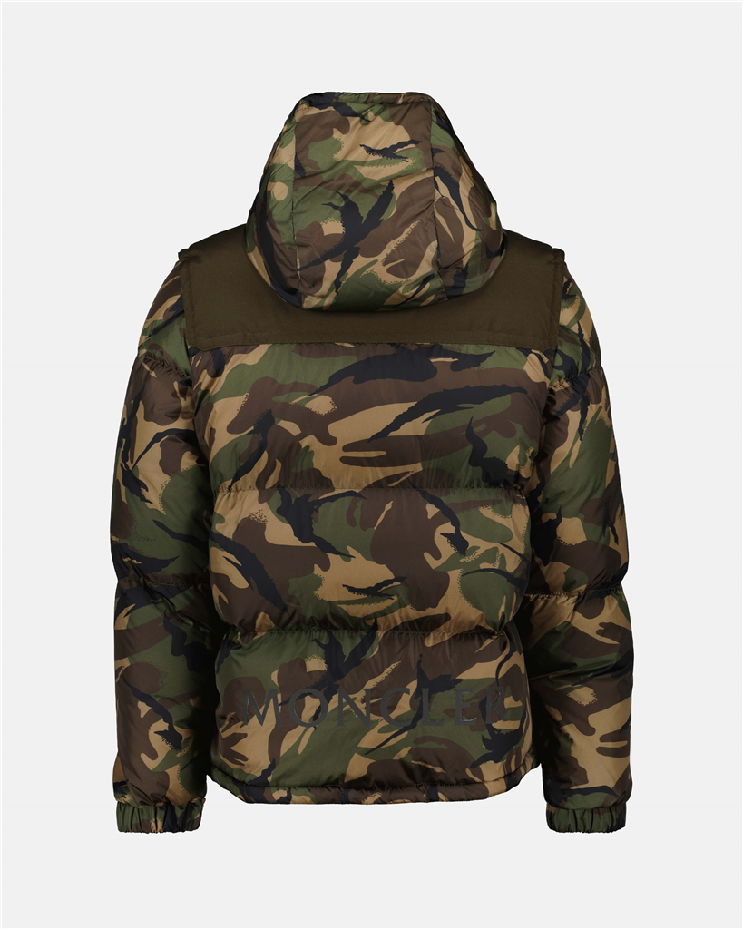 Manteaux H2091 1A00223 596C7 f81 dark green Moncler Vert Homme