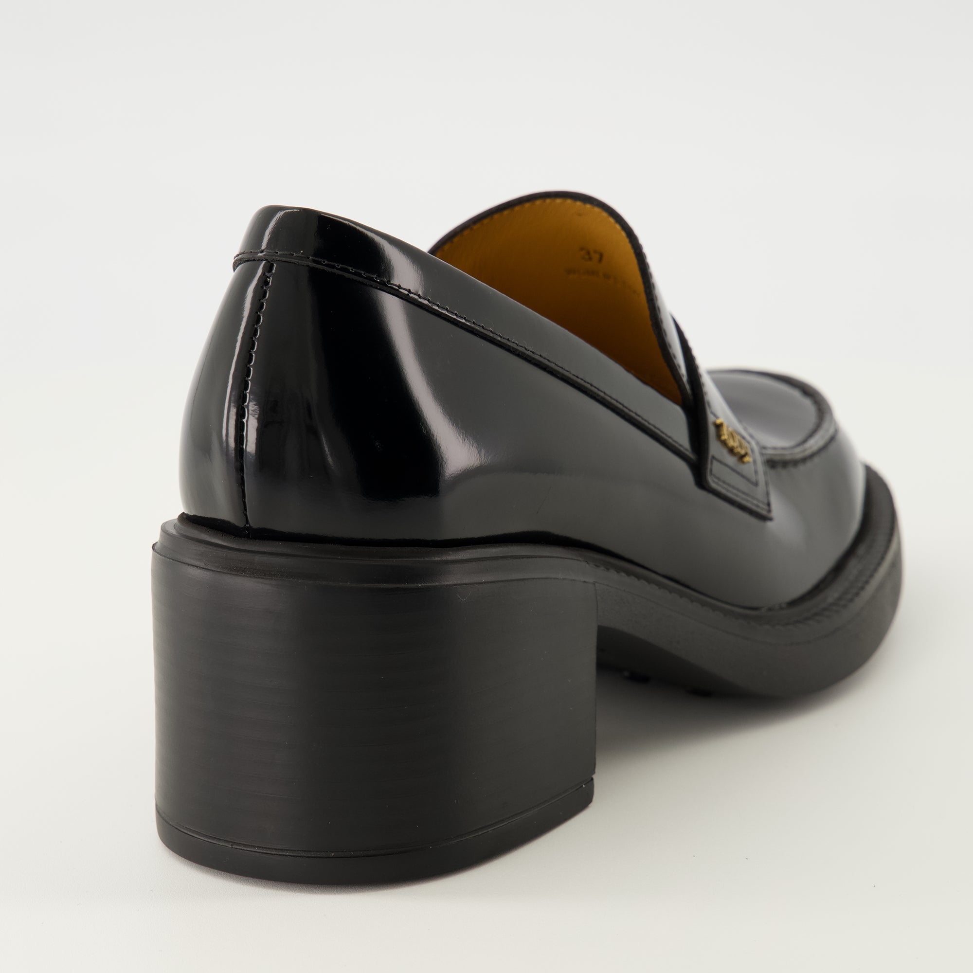 Image de l'article Mocassins en cuir à talon de la marque Tod's pour Femme - Saison Automne-Hiver 2025 - Vue arrière