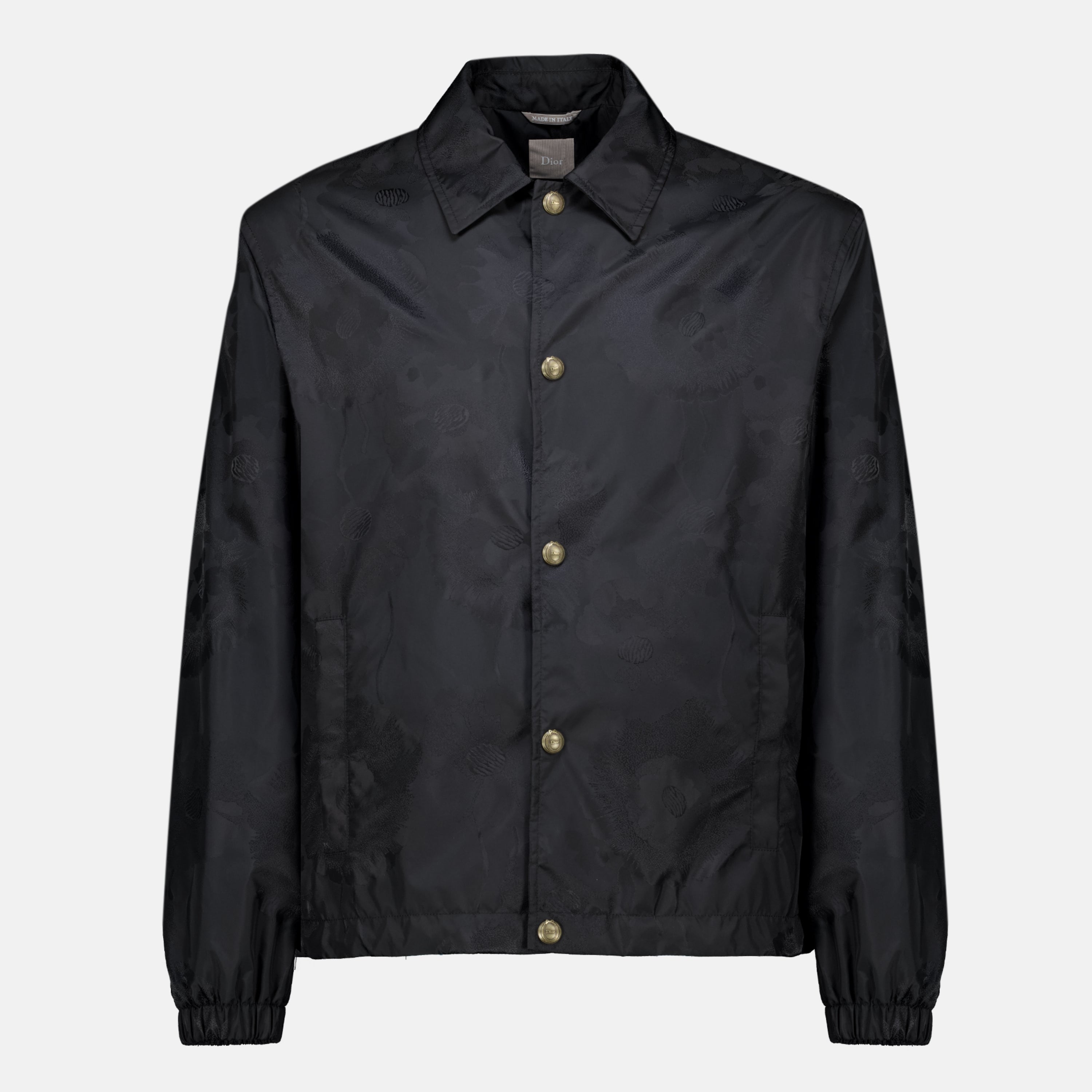 Vestes ビザンス ブラック コーチジャケット Dior Noir Homme