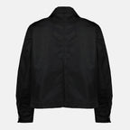 Image de l'article Blouson en nylon noir de la marque Ami PARIS pour Unisex - Saison Printemps-Été 2026 - Vue de Dos