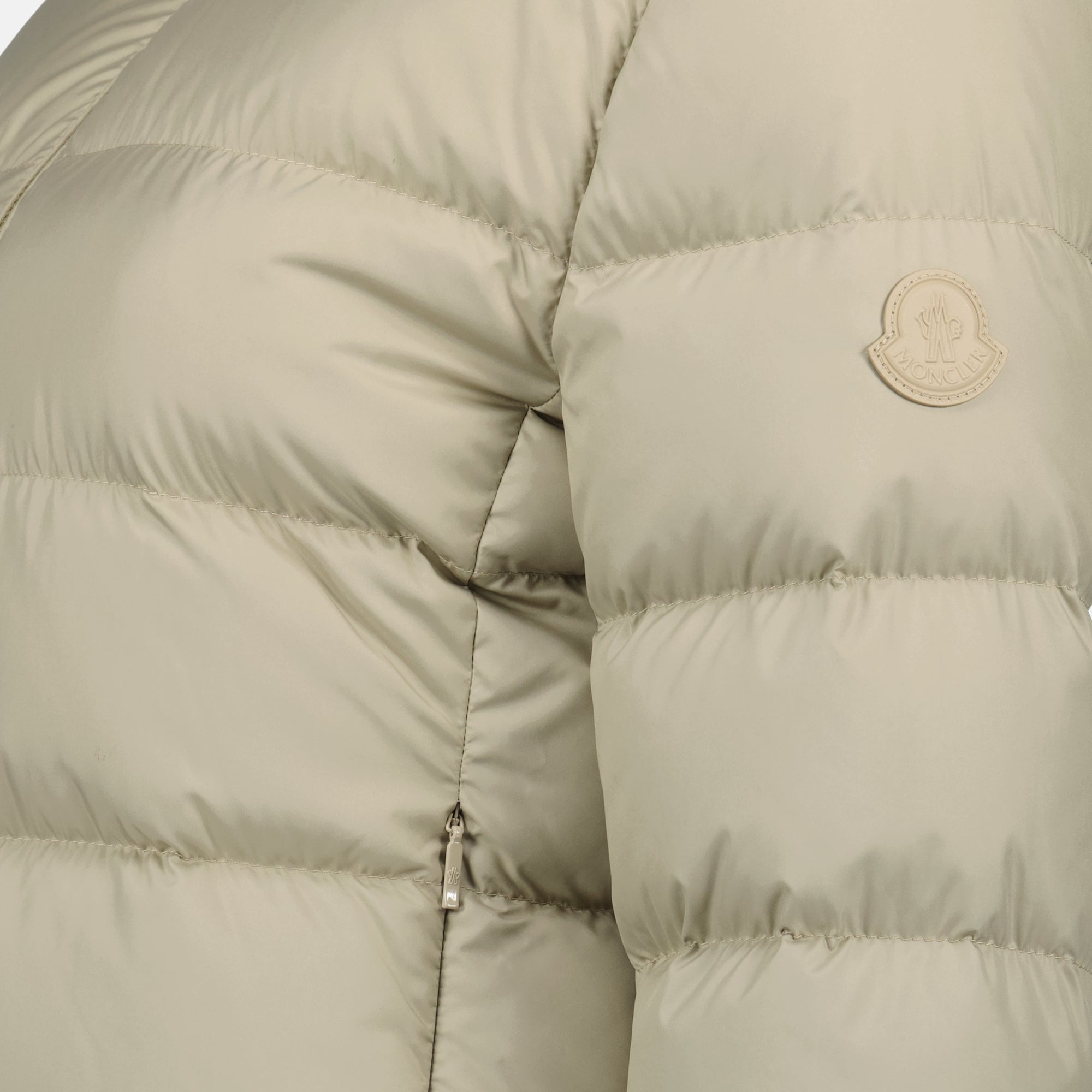 Manteaux Doudoune Mauvezin Moncler Beige Femme