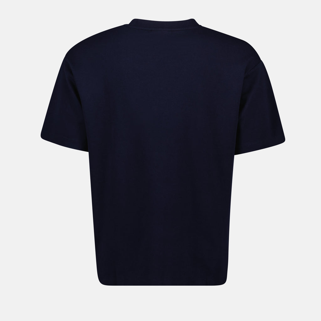 T-shirts Classic Navy Blue Slogan T-shirt Drole De Monsieur Dark blue Homme