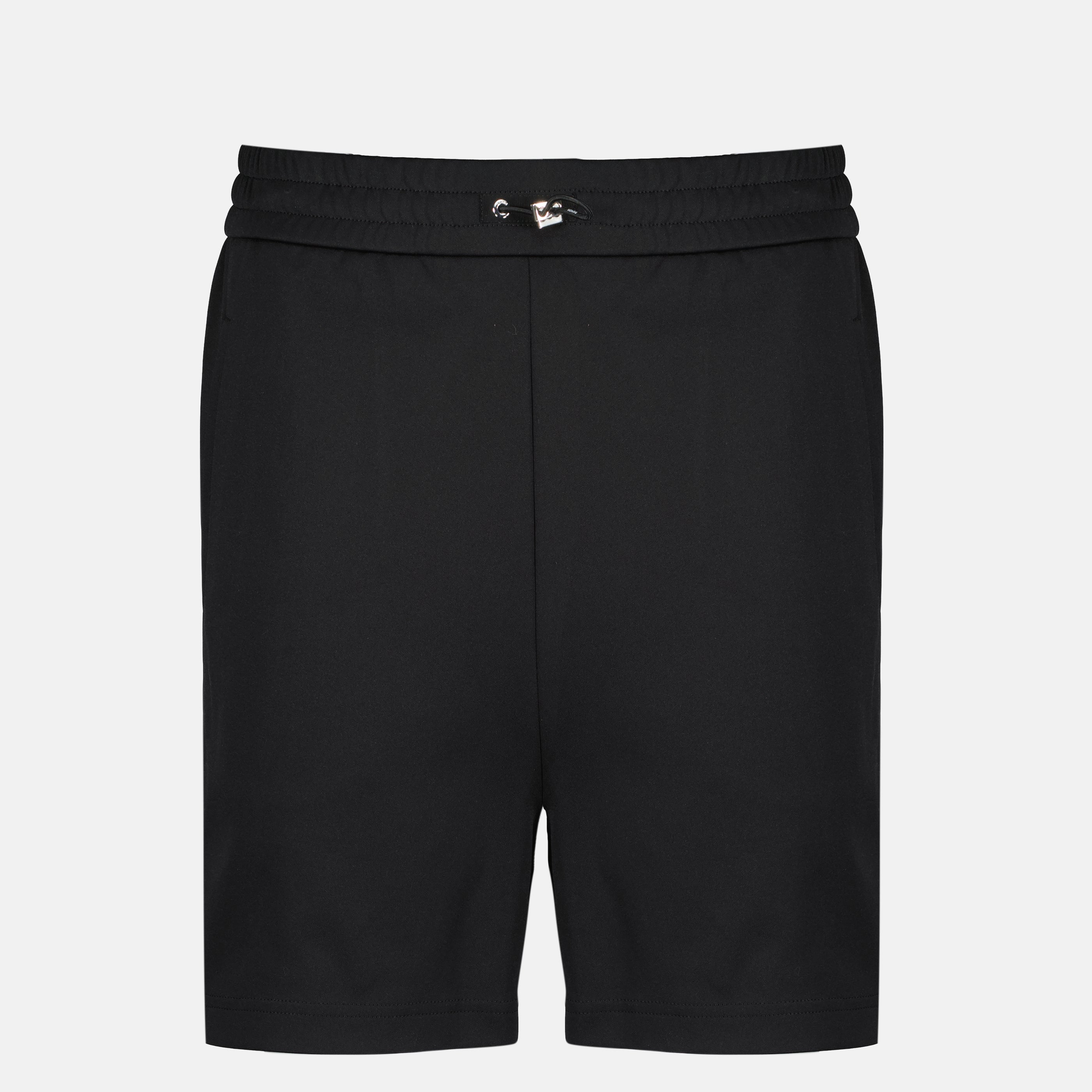 Image de l'article Short en coton noir de la marque Fendi pour Homme - Saison Printemps-Été 2026 - Vue de Face