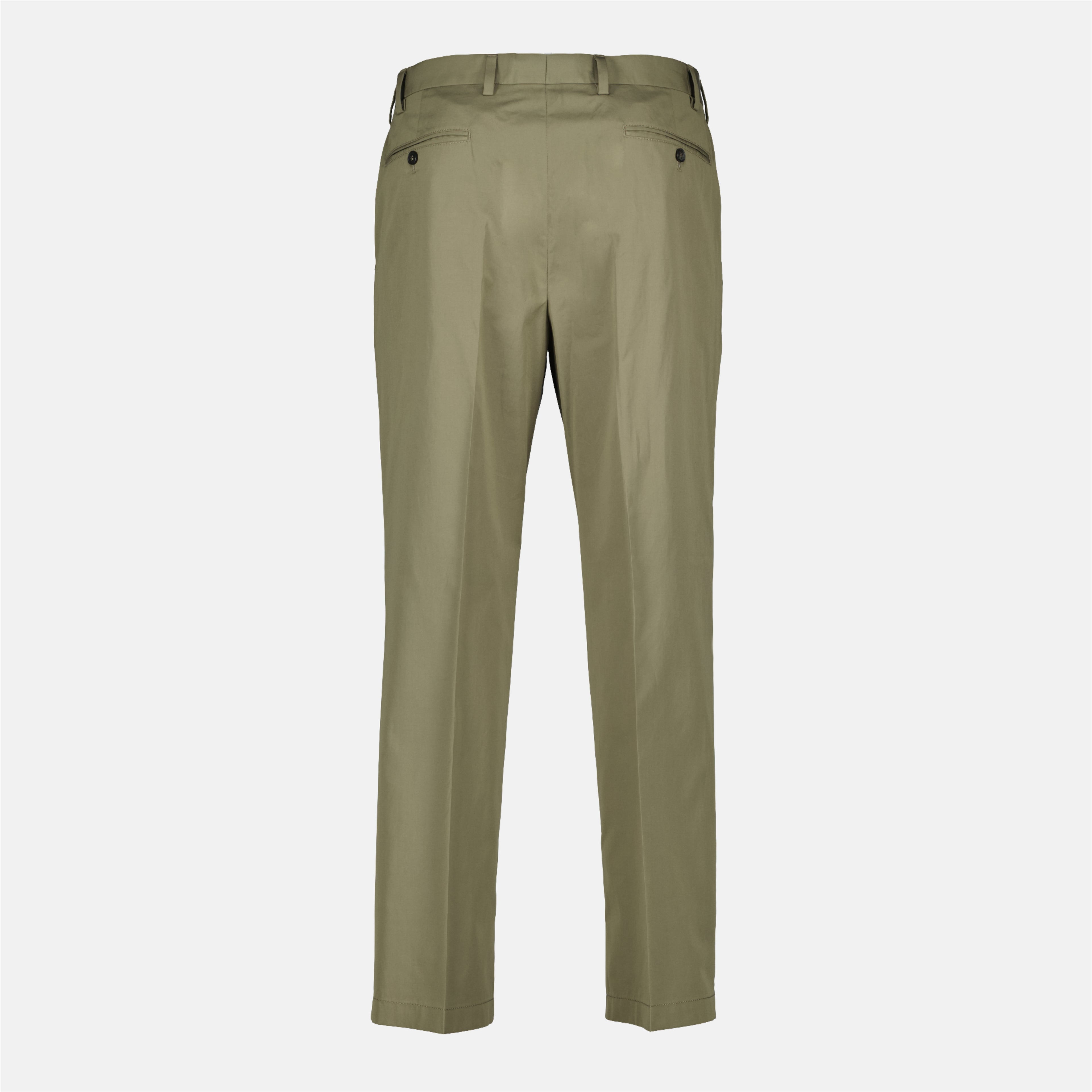 Image de l'article Pantalon de ville beige de la marque Prada pour Homme - Saison Printemps-Été 2026 - Vue de Dos