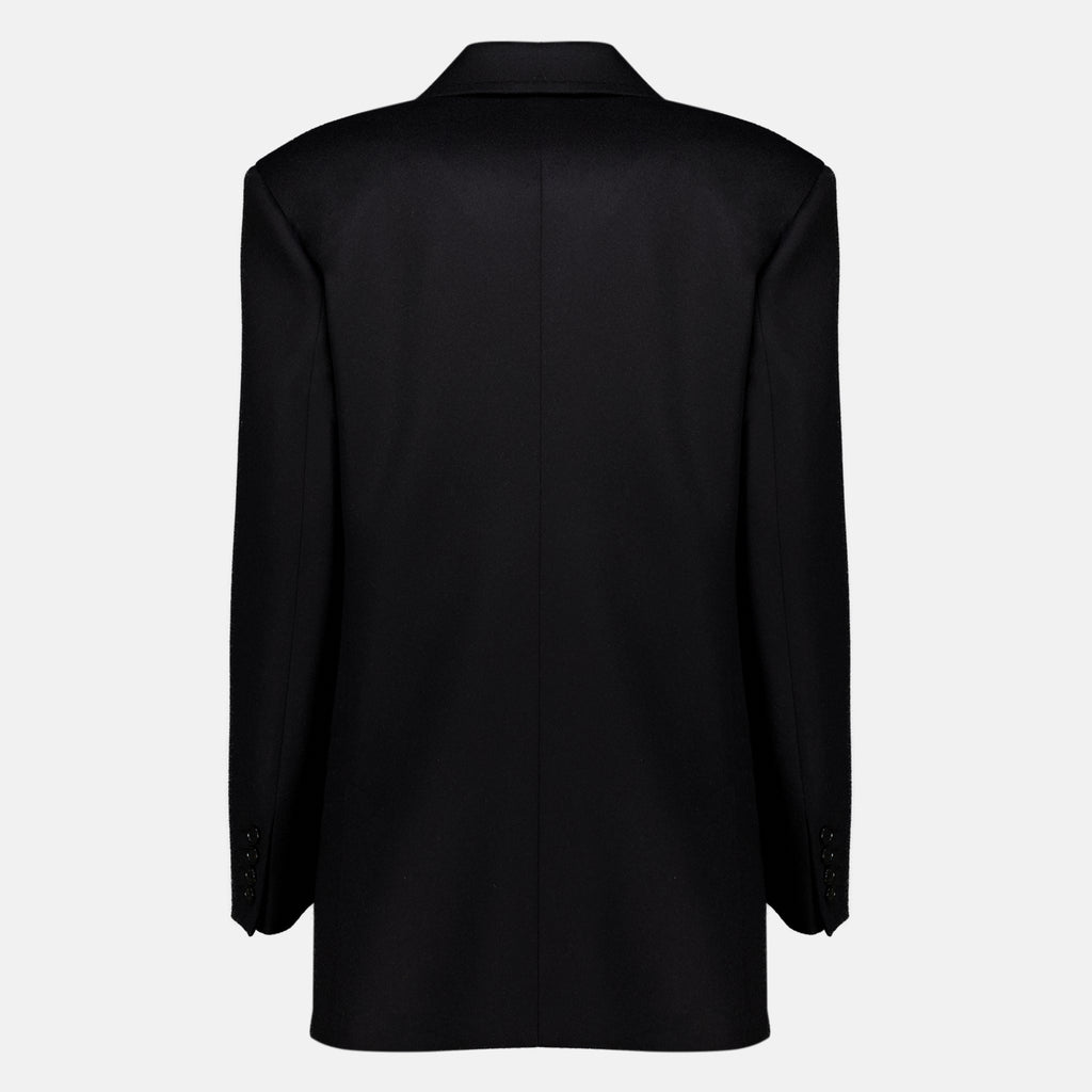 Vestes 올림파 블랙 블레이저 Max Mara Noir Femme