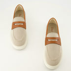 Mocassins Mocassini Chester Dioriviera Beige Dior Beige Homme