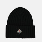 Hats, caps and beanies Bonnet en laine Moncler Black Femme