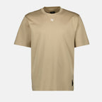T-Shirts Baumwoll-T-Shirt Fendi Beige Herren