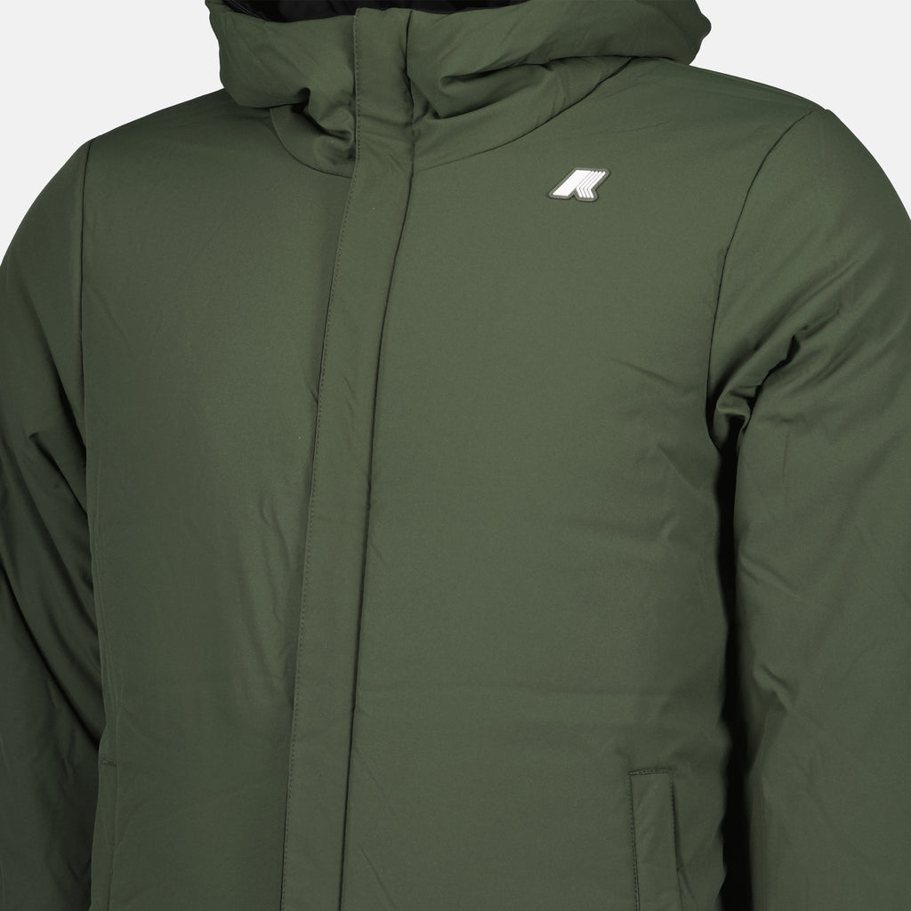 Manteaux Doudoune Jack réversible K-Way Noir Homme