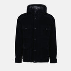 Manteaux Doudoune Greselin réversible Moncler Bleu foncé Homme