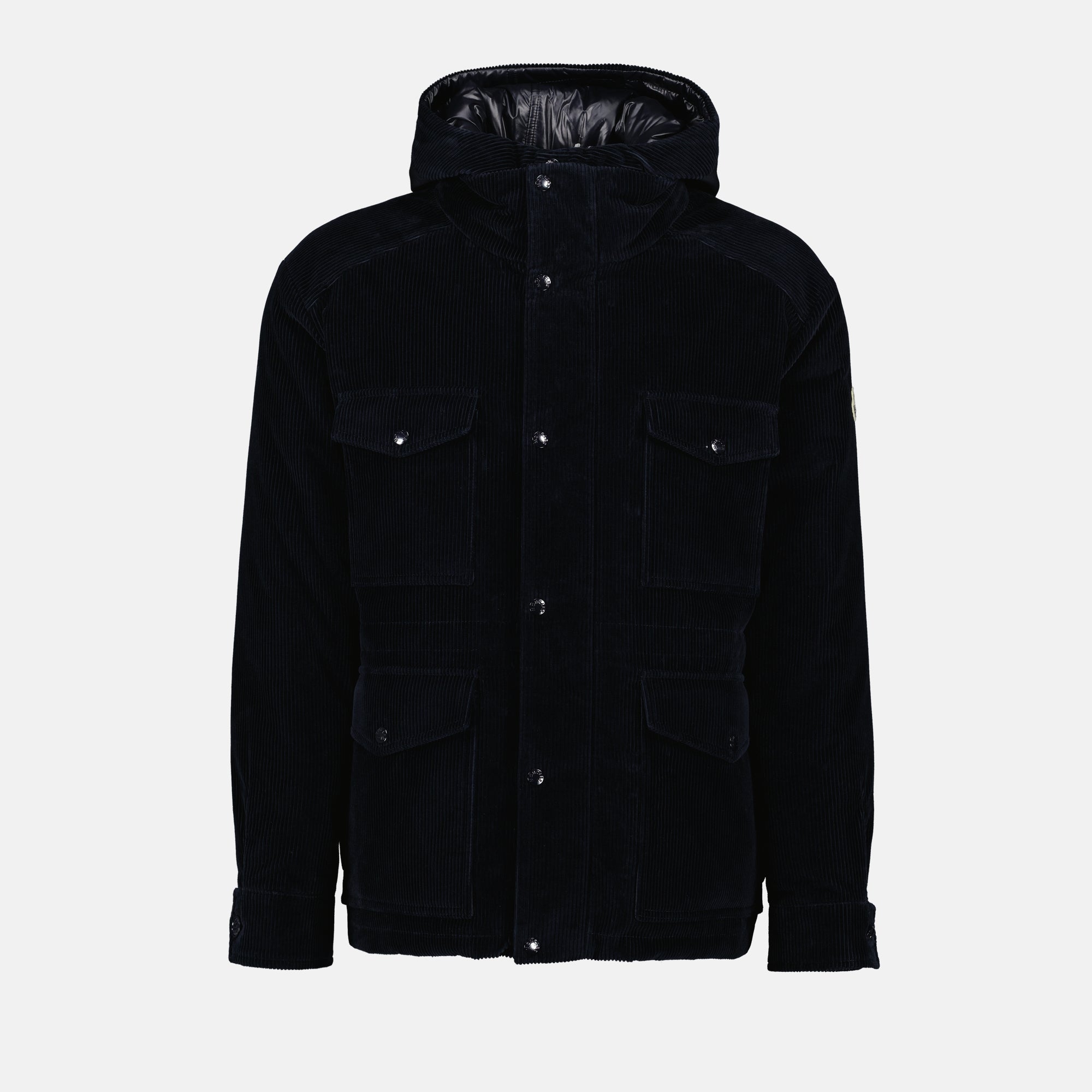 Manteaux Doudoune Greselin réversible Moncler Bleu foncé Homme