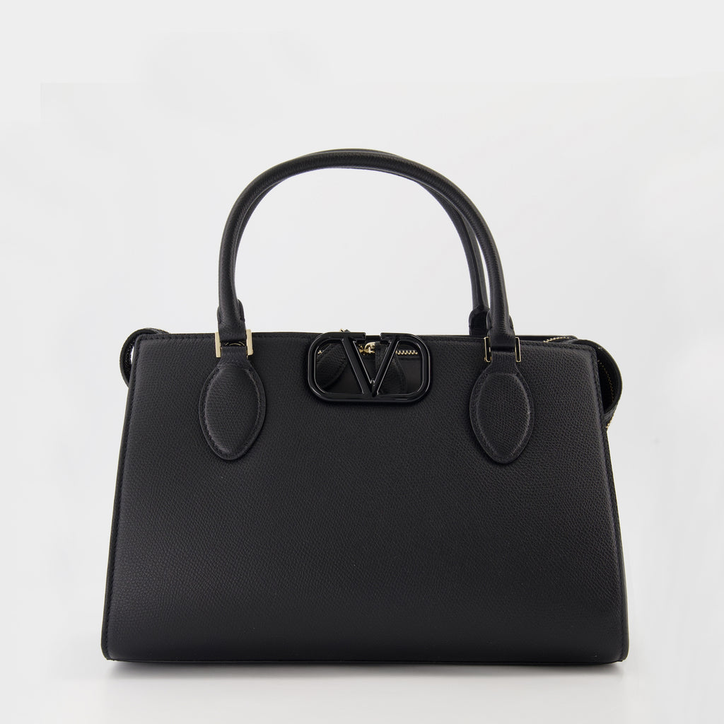 핸드백 및 숄더백 Sac à main VLogo Valentino Garavani 검은색 Femme