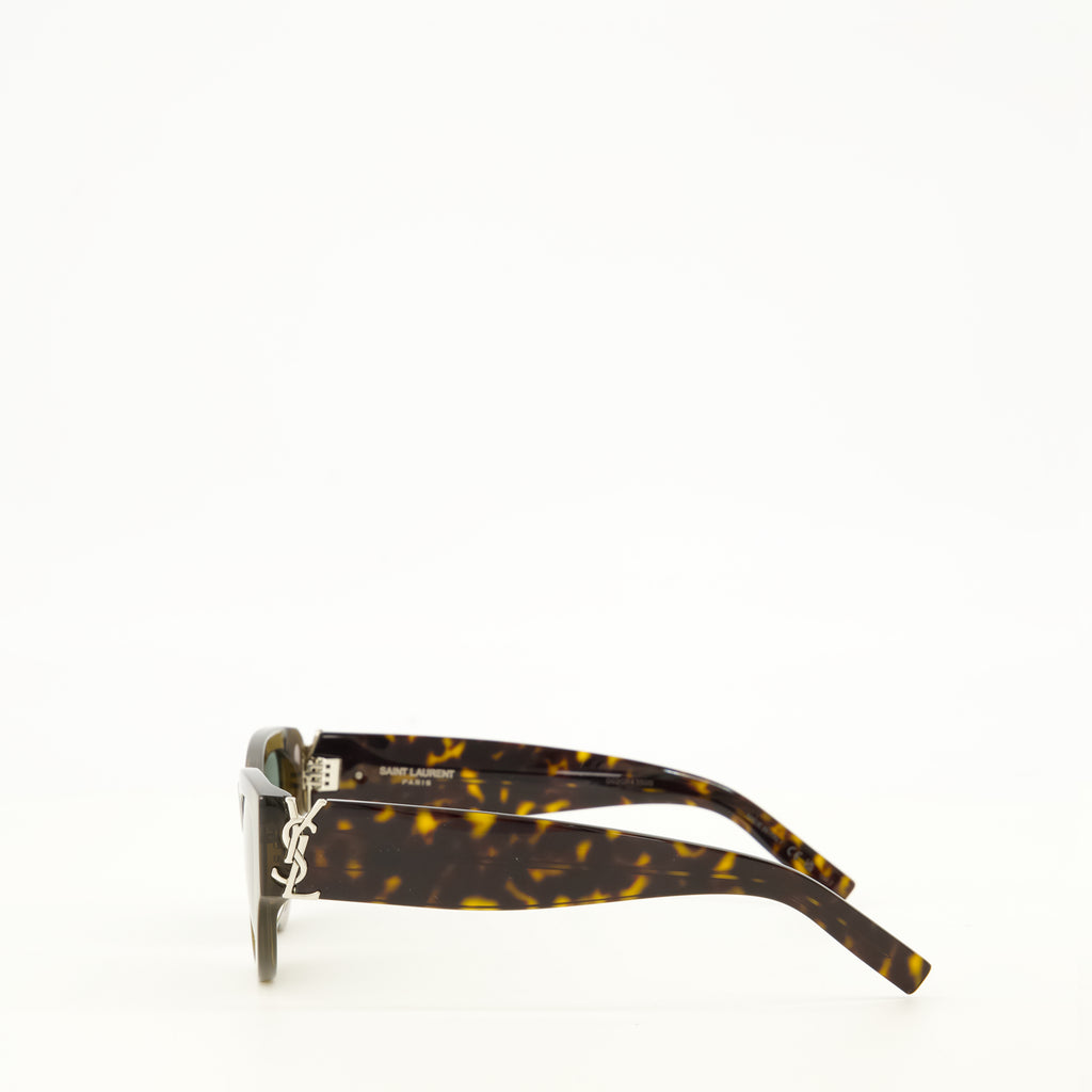 Lunettes SM M94 カーキサングラス Saint Laurent Kaki Unisexe