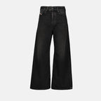 여성 브랜드 Diesel의 D-Sire 1996 L.28 와이드 청바지 이미지 - 2025 가을-겨울 시즌 - 앞면 보기