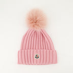 Hats, caps and beanies Bonnet à pompon Moncler Pink Femme