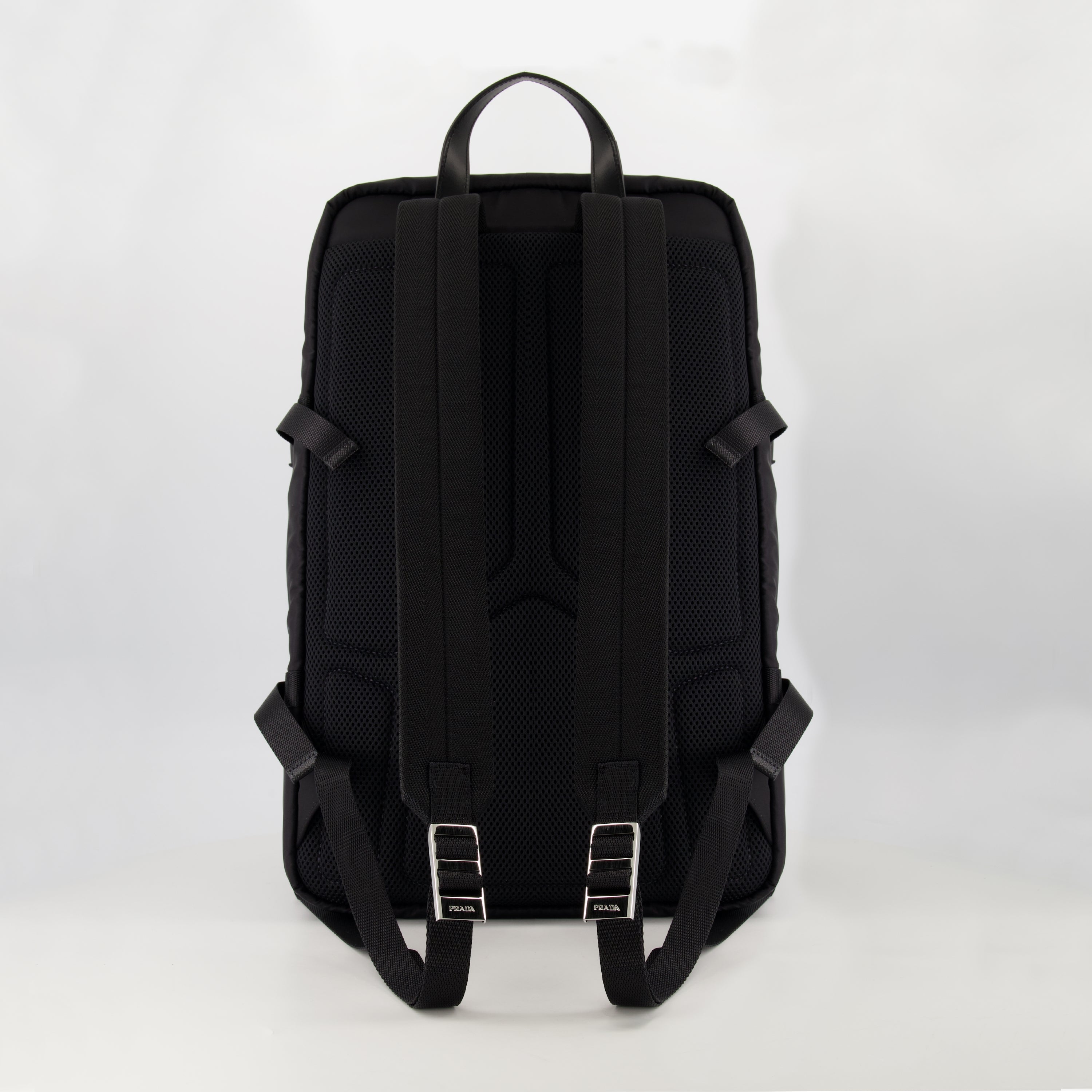 Zaini Zaino Re-Nylon Nero Prada Nero Homme