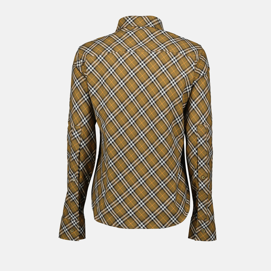 Shirts Checkered Shirt Burberry Brown Femme