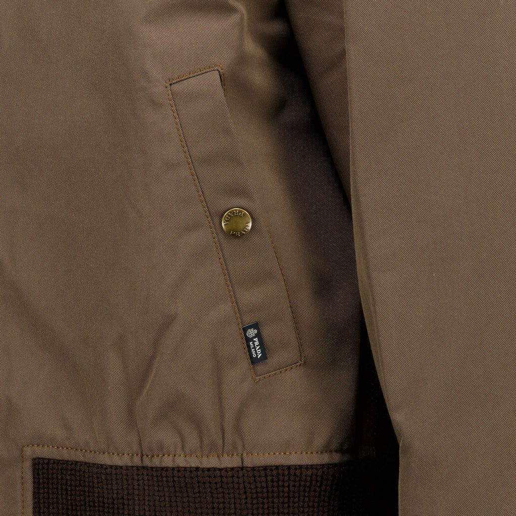 Vestes Brown Denim Jacket Prada Marron Homme