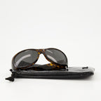Lunettes Lunettes de soleil Hybrid Courrèges Marron Femme