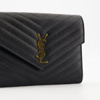 파우치 Pochette Cassandre Saint Laurent 검은색 Femme