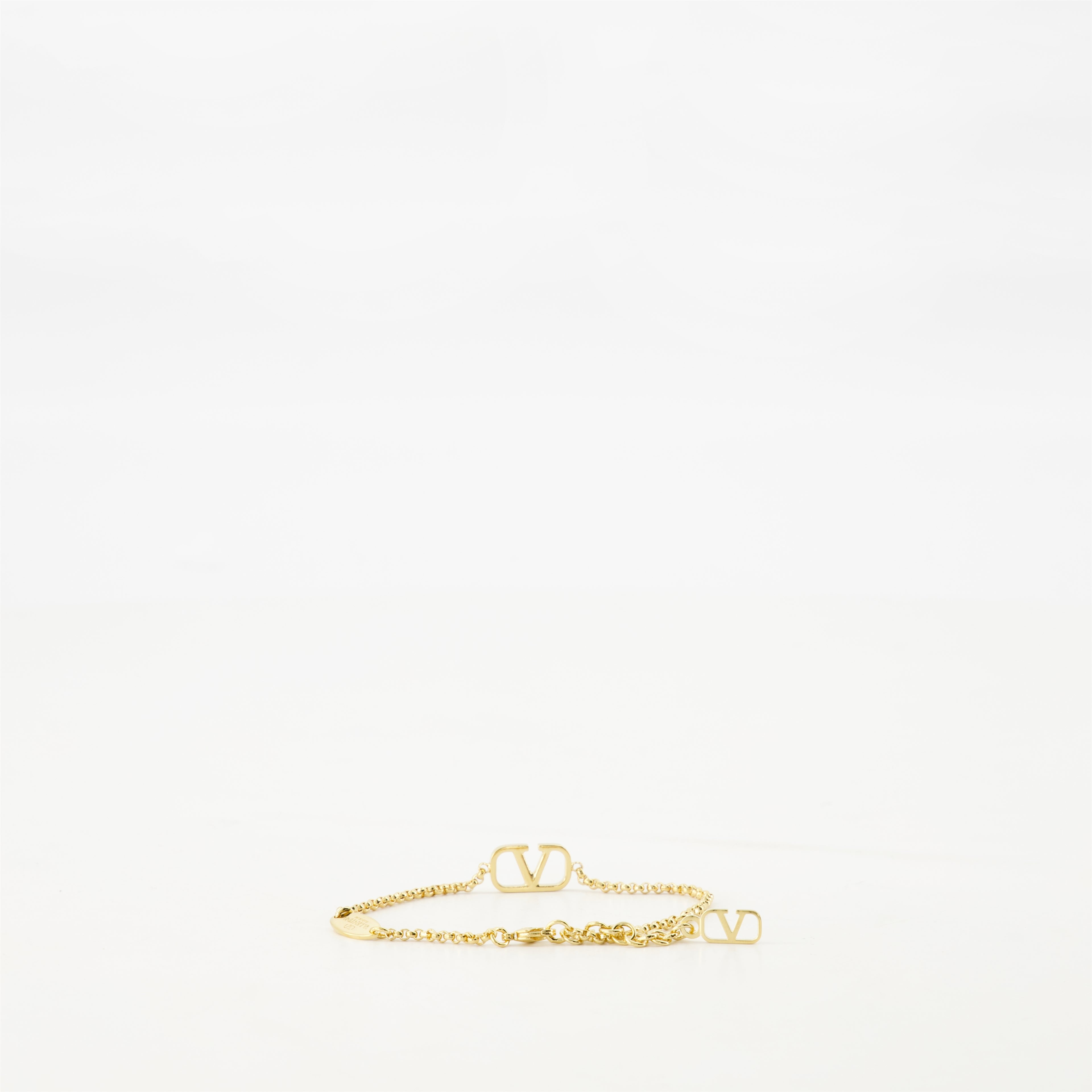 Joyería Pulsera VLogo Valentino Garavani Dorado Mujeres