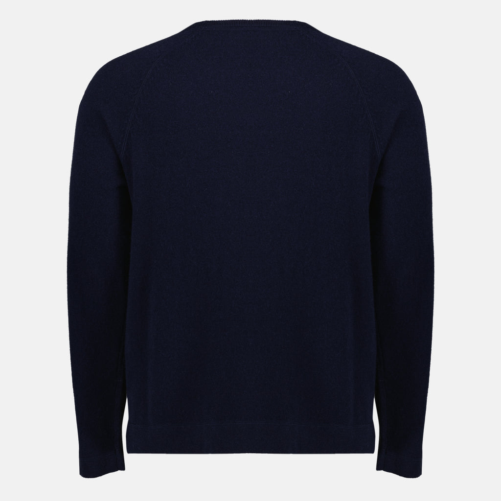 Maille Maglione in Cashmere Blu Navy Officine Générale Bleu foncé Unisexe