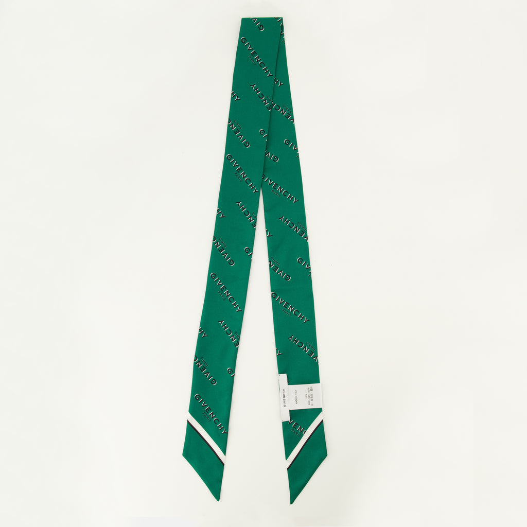 Écharpes, foulards et gants Bandeau en soie Shadow vert Givenchy Vert Femme