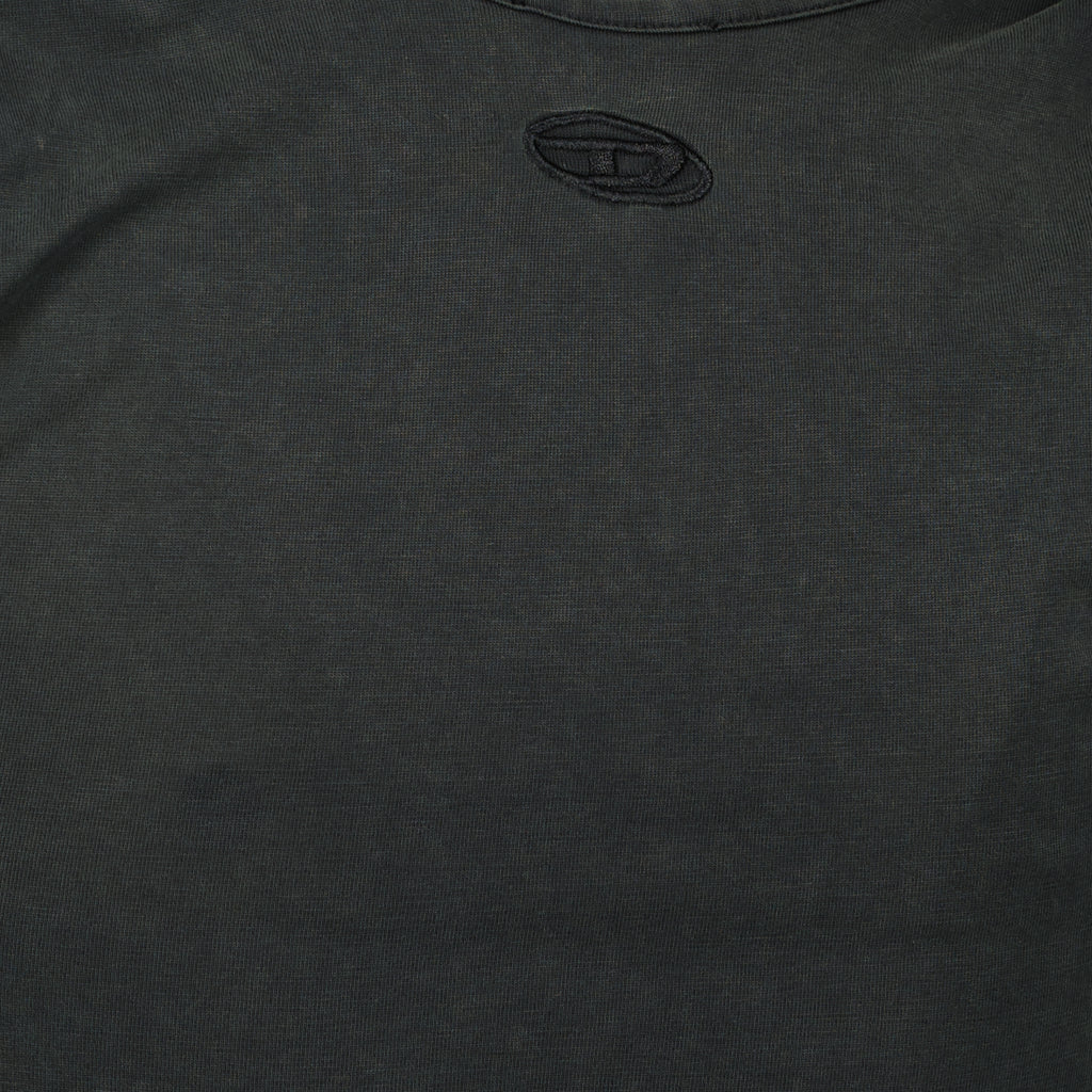 Bild des schwarzen T-Twy-Top von der Marke Diesel für Frauen - Frühling-Sommer 2026 - Detaillierte Ansicht_2