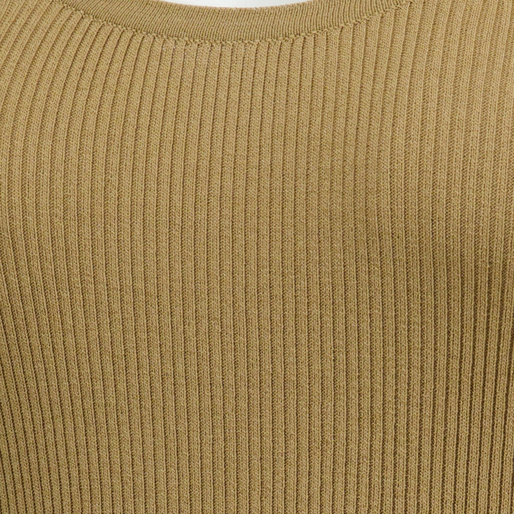 Tops Top a coste beige Max Mara Beige Femme