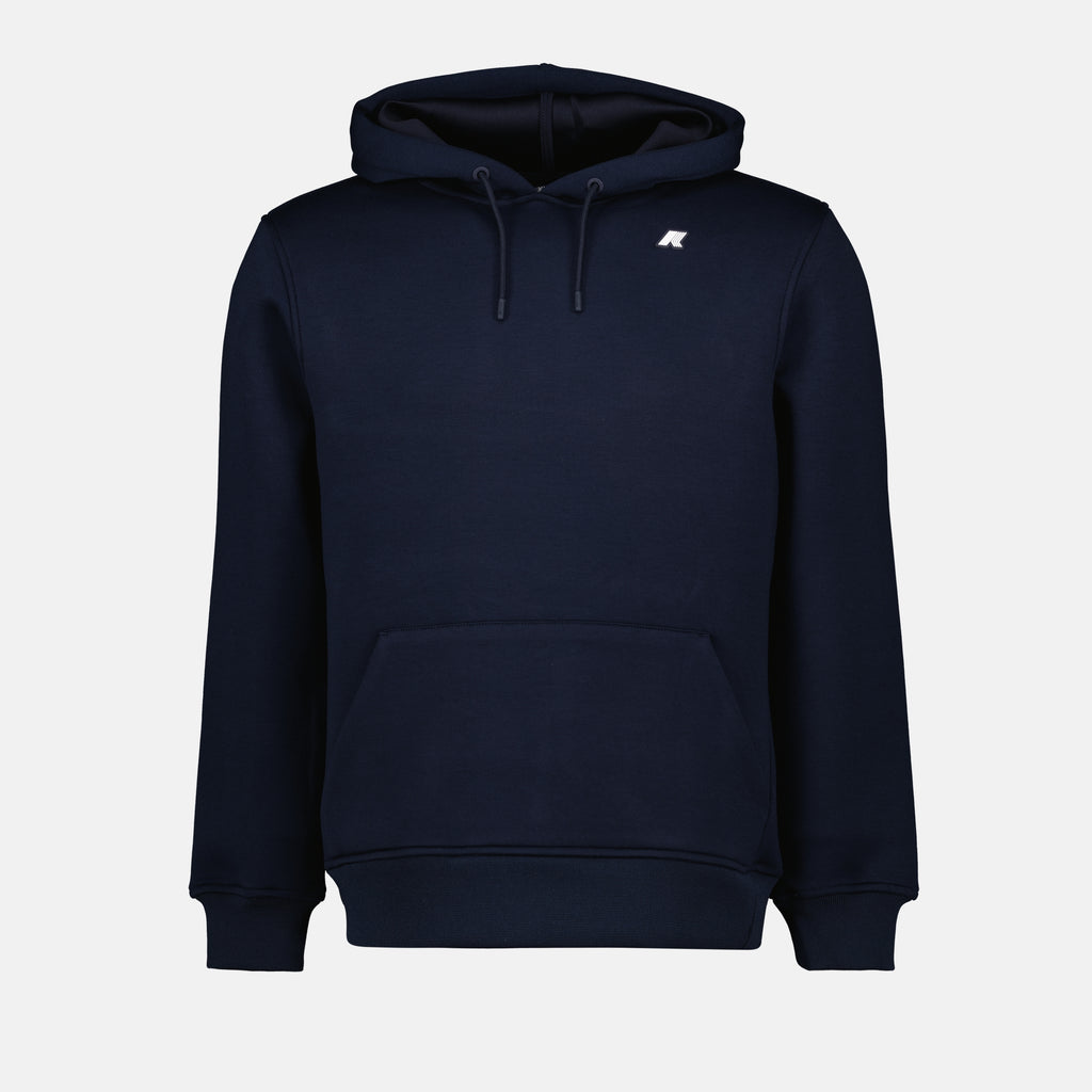 Sweatshirts Sweat à capuche Bernie Spacer K-Way Bleu foncé Homme