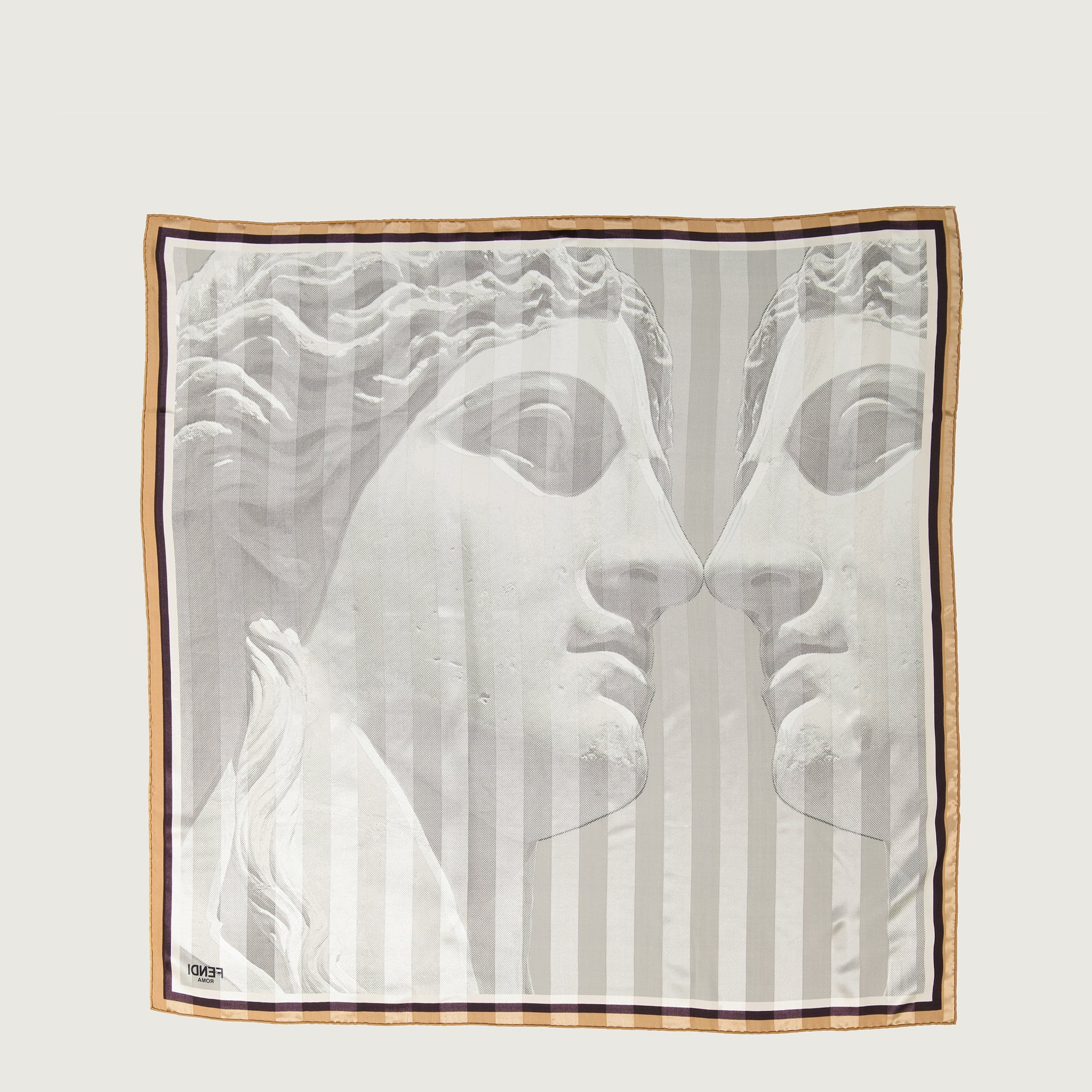 Écharpes, foulards et gants Foulard Fendi Fendi Gris Femme