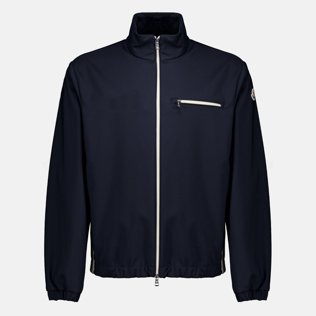 Vestes Giacca Fourioun in Cotone Blu Marino Moncler Bleu foncé Homme