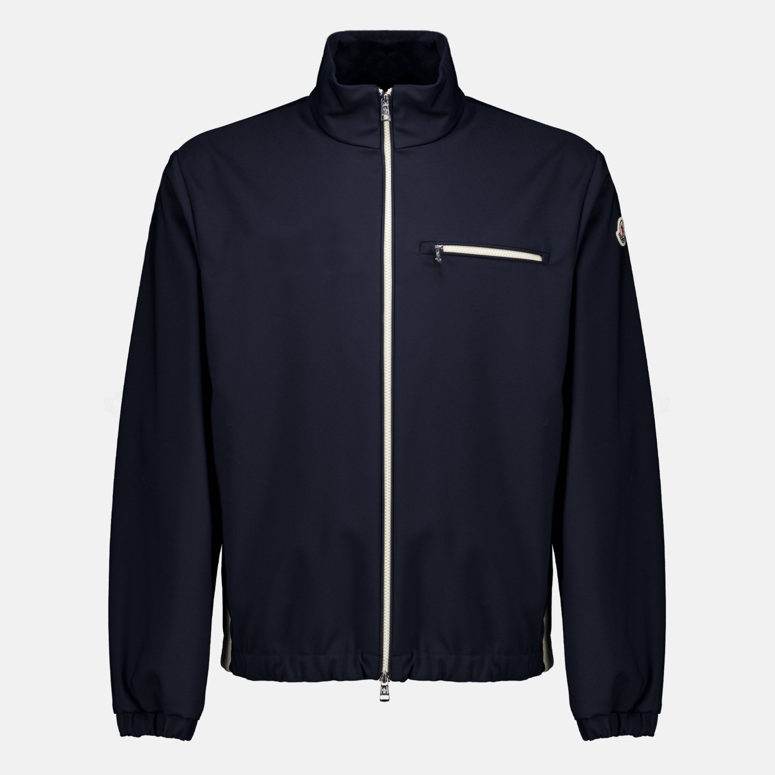 Vestes Veste Fourioun en coton bleu marine Moncler Bleu foncé Homme