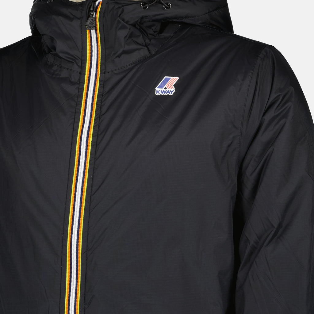 Giacche Veste Le vrai 3.0 Eiffel Orsetto K-Way Nero Unisex